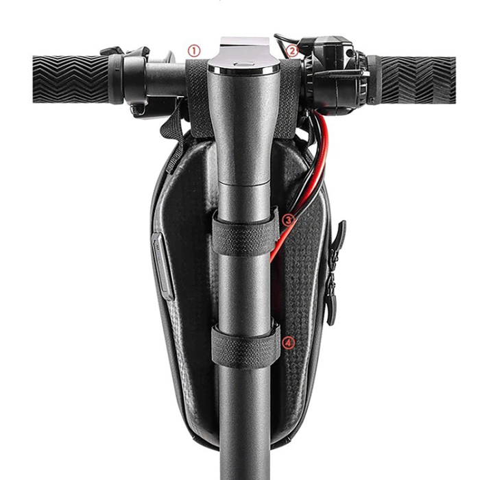 UTAGATT - Rockbros Styrväska för Cykel eller Skoter 1.3 L - Svart