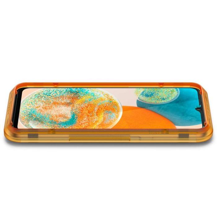 UTGATT - [2-pack] Spigen Galaxy A23 4G/5G Härdat Glas Skärmskydd - Transparent