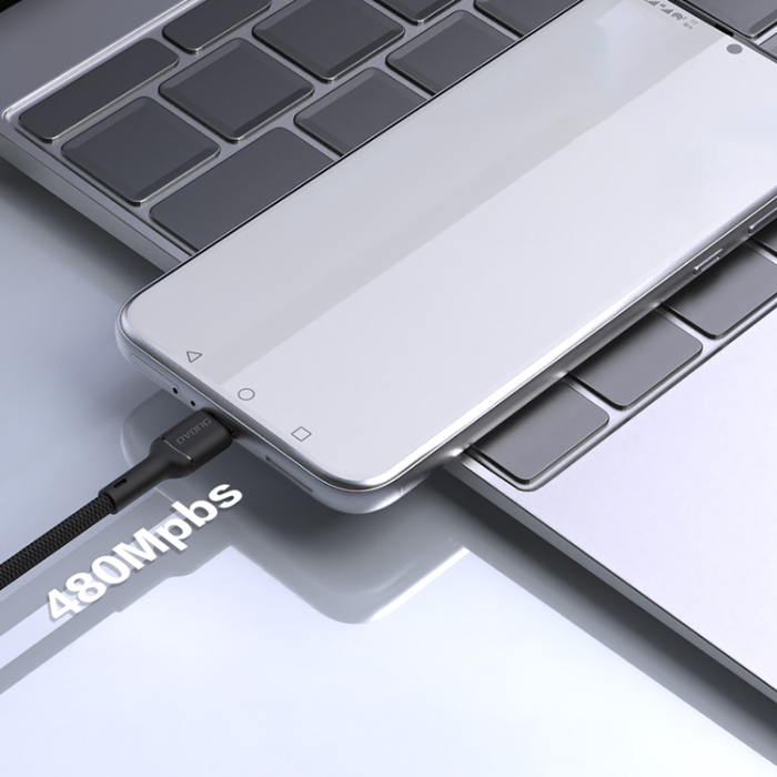 Dudao - Dudao USB-A - USB-C kabel 5A 1m L9T - Svart