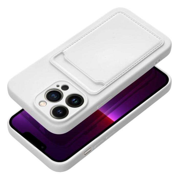 OEM - iPhone 16 Pro Max Mobilskal Korthållare - Vit