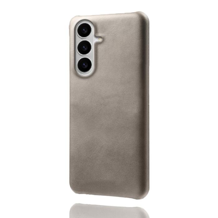 OEM - Samsung Galaxy S26 / S26 Pro Skal PU Läder Hård PC Skydd - Grå