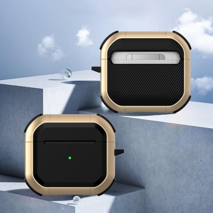 OEM - Eggshell Shockproof Skal till Apple Airpods 3 - Guld