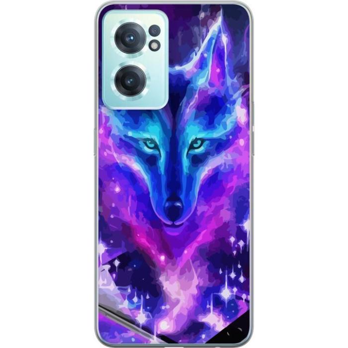 iSecrets - Mobilskal till OnePlus Nord CE 2 5G med Neon Varg