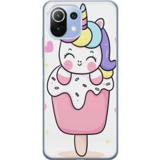 iSecrets - Mobilskal till Xiaomi Mi 11 Lite med Glad enhörning