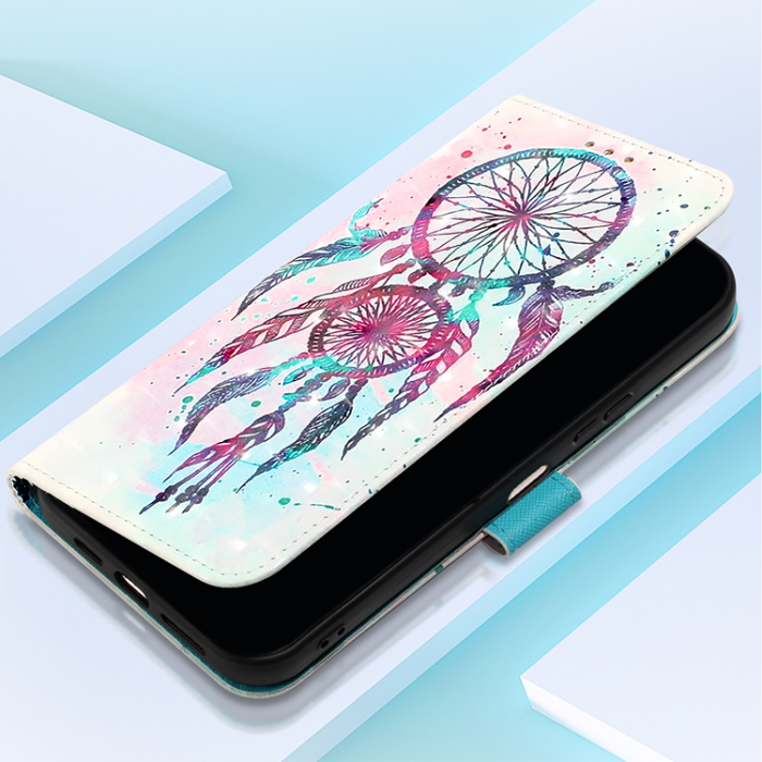 A-One Brand - iPhone 17 Pro Plånboksfodral Printing Pattern Med Strap