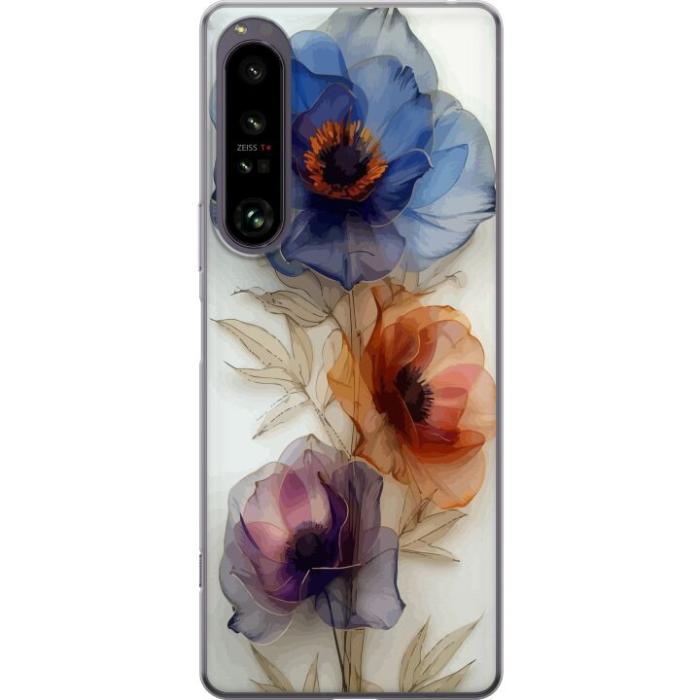 iSecrets - Mobilskal till Sony Xperia 1 IV med Silkesblommor