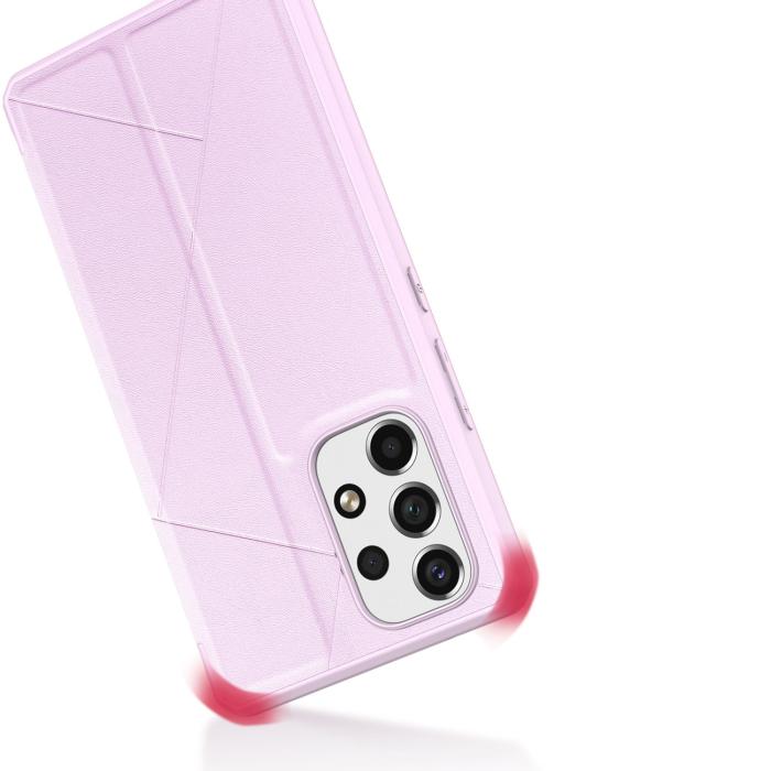 Dux Ducis - Dux Ducis Galaxy A73 Plånboksfodral Skin X Holster - Rosa