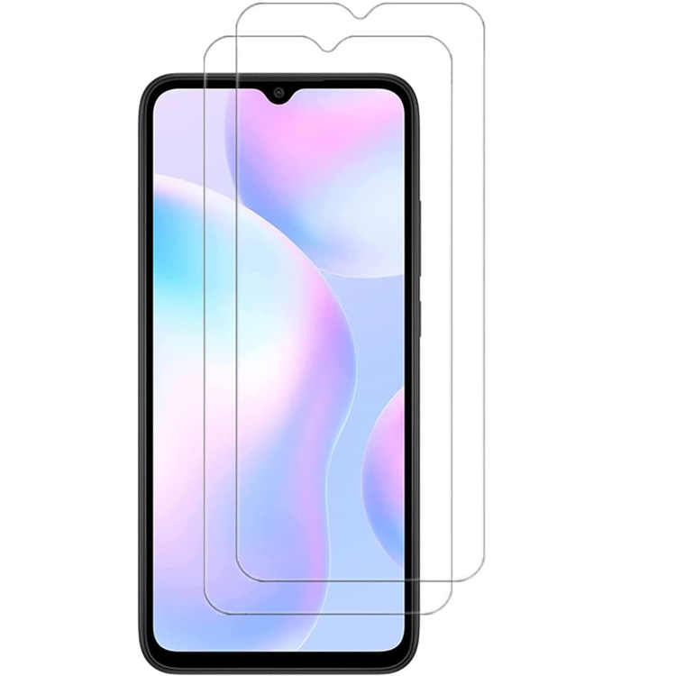 [2-PACK] Xiaomi Redmi 9A/9AT Härdat Glas Skärmskydd - Clear | 5468 | AlltMobil