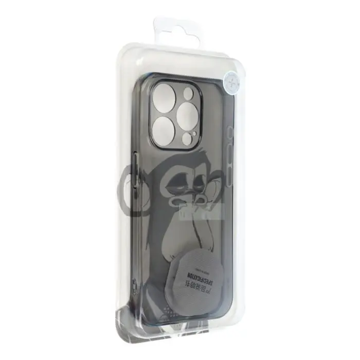 OEM - Xiaomi Redmi Note 12 5G Mobilskal 1.5mm - Svart/Transparent