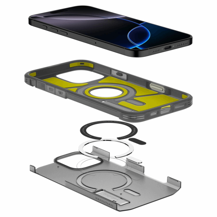Spigen - Spigen iPhone 16 Pro Mobilskal Magsafe Tough Armor 
