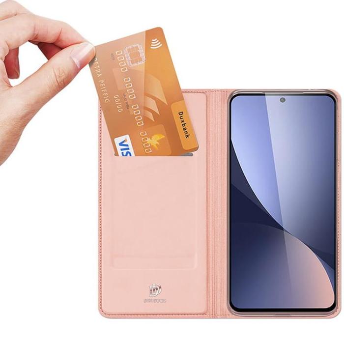 Dux Ducis - Dux Ducis Xiaomi Poco M6 Pro Plånboksfodral Skin Pro - Rosa