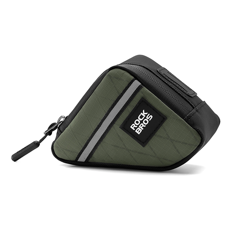 Rockbros Triangel Cykelramväska 0.25L - Grön (Grön) | 3778 | AlltMobil