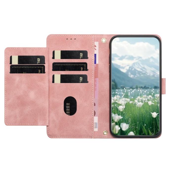 OEM - Tulip Samsung Galaxy S26 Ultra Fodral Äkta Läder - Rosa