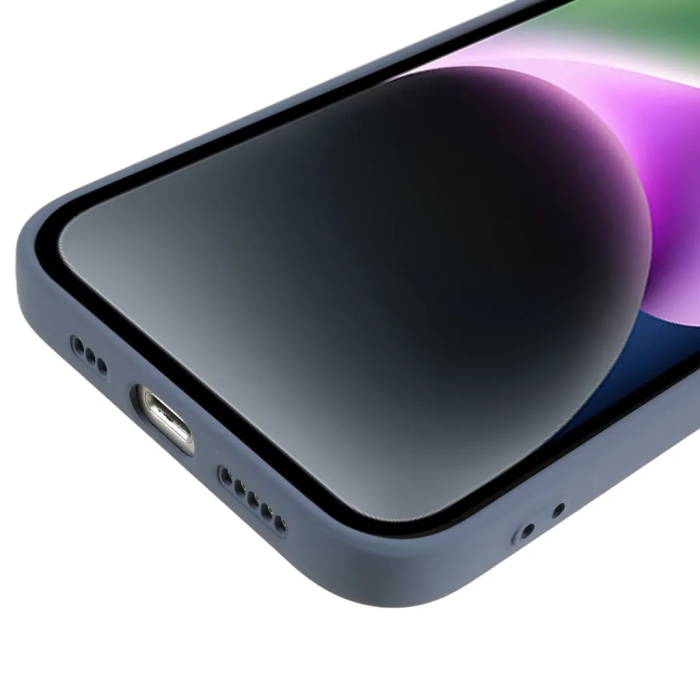 Taltech - iPhone 15 Mobilskal - Lavendelgrå
