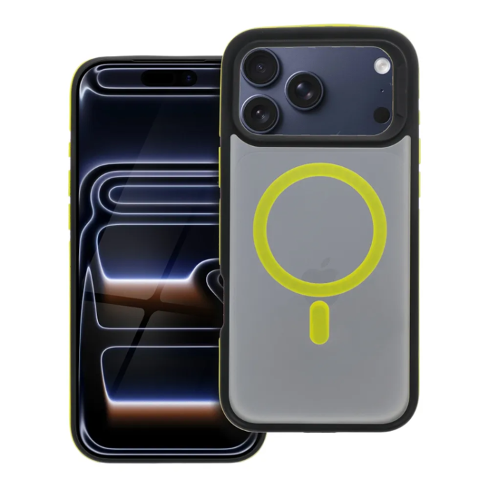 A-One Brand - iPhone 17 Pro Max Mobilskal Magsafe Neo - Gul