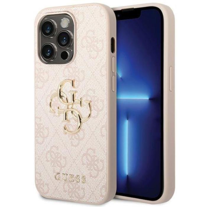 Guess - Guess iPhone 15 Pro Mobilskal Big Metall Logo