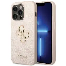 Guess - Guess iPhone 15 Pro Mobilskal Big Metall Logo