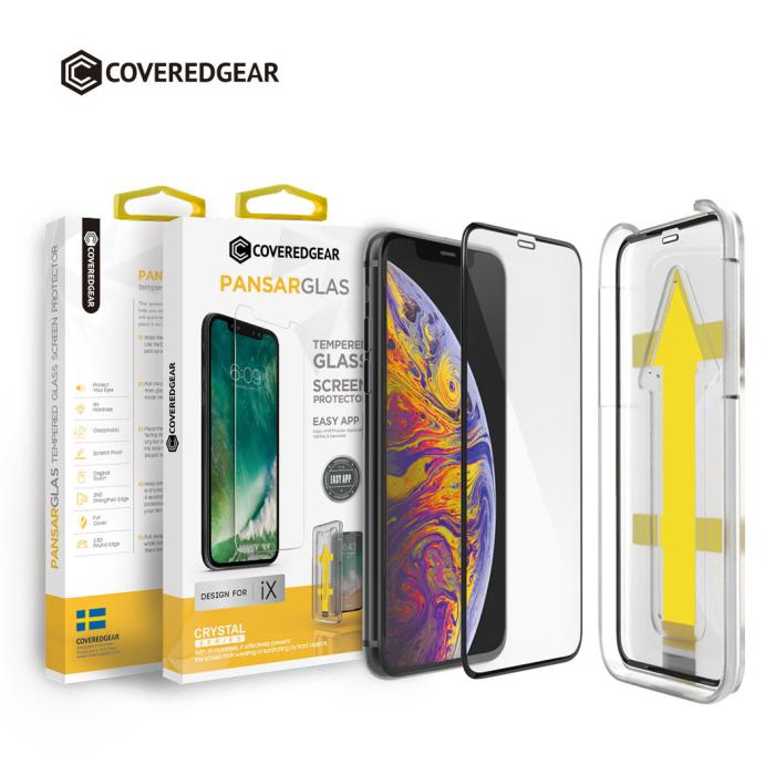 CoveredGear - CoveredGear Härdat Glas Skärmskydd till iPhone 11/XR (monteringsram)