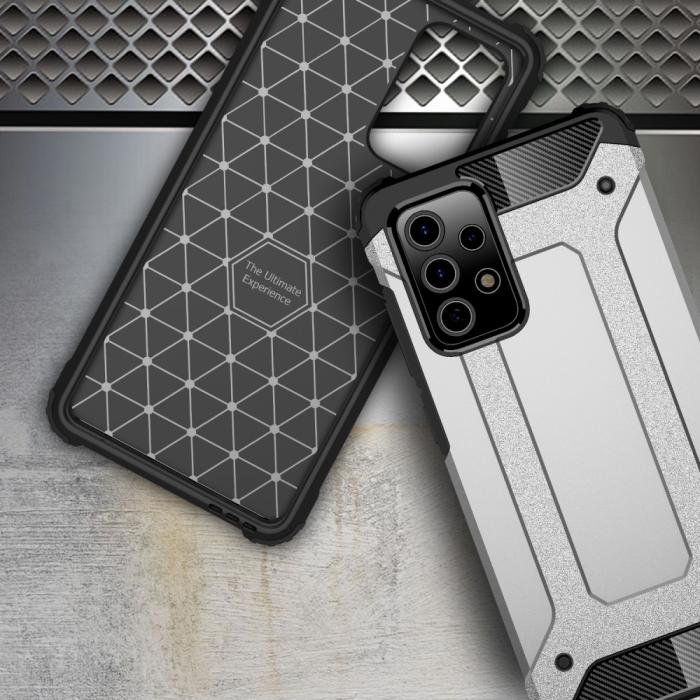 A-One Brand - Hybrid Armor Mobilskal till Galaxy A52 5G - Svart