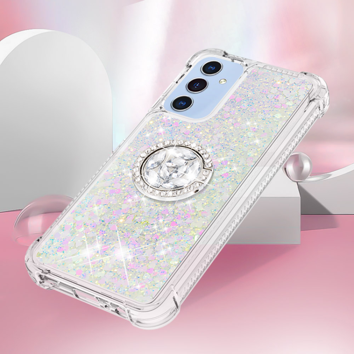 A-One Brand - Galaxy A17/A26 Mobilskal Kickstand Quicksand TPU - Laser
