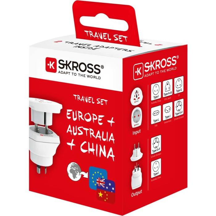 SKROSS - SKROSS El-Adapter Combo World - Vit