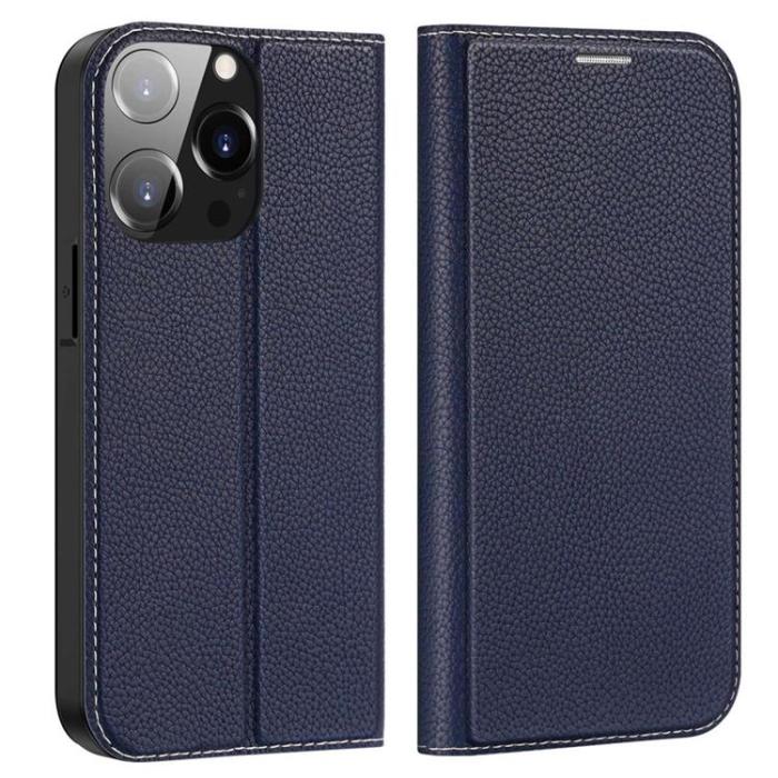 Dux Ducis - Dux Ducis iPhone 14 Pro Max Plånboksfodral Skin X2 - Blå