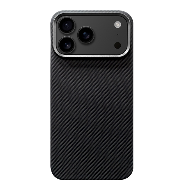 iPhone 17 Pro Max Mobilskal MagSafe Kevlar - 600D Coarse | 2353 | AlltMobil