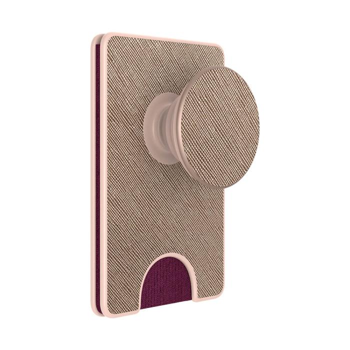 UTGATT1 - POPSOCKETS Korthållare Plånbok PopWallet - Saffiano Rose Gold