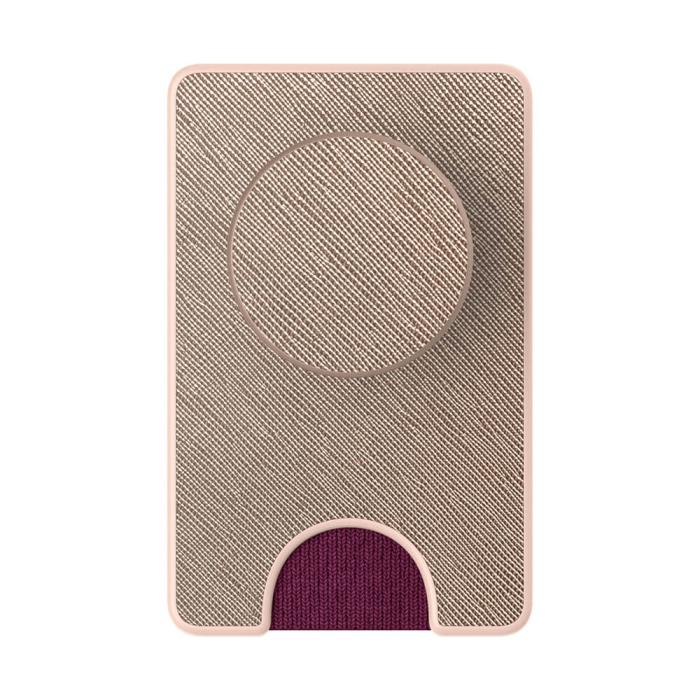 UTGATT1 - POPSOCKETS Korthållare Plånbok PopWallet - Saffiano Rose Gold