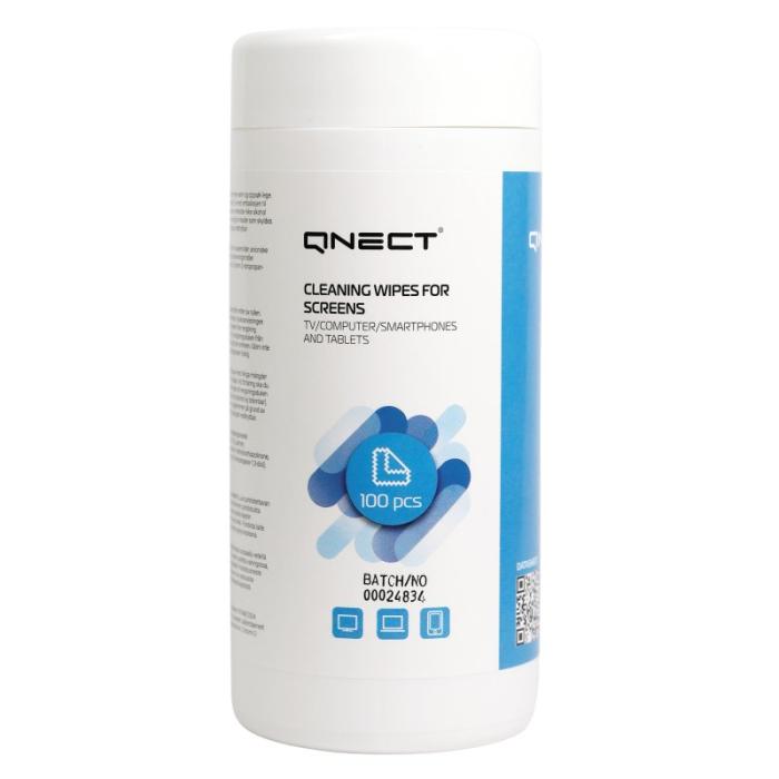 UTGATT1 - Qnect Cleaning Våtservetter, 100 st, stl. L