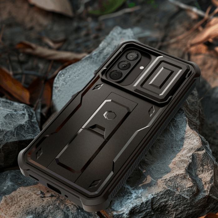 Tech-Protect - Tech-Protect Galaxy A26 5G Mobilskal Kevlar Cam Plus - Svart