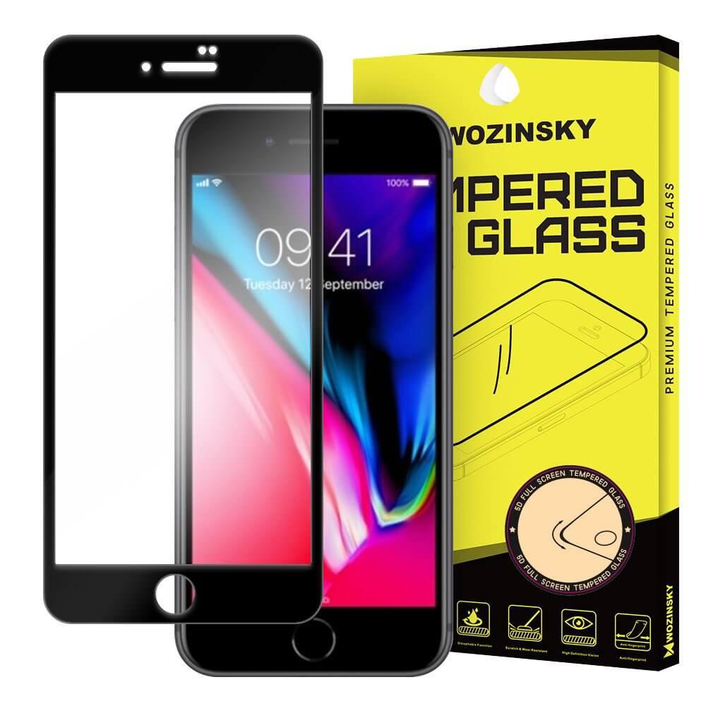 Wozinsky Full Glue Härdat Glas iPhone 7/8/SE 2020 Svart | 5468 | AlltMobil