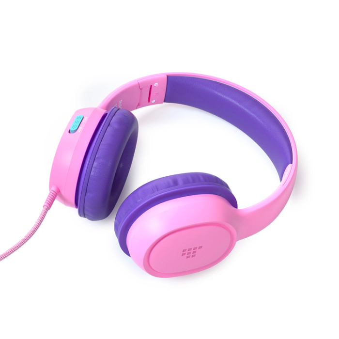 Tronsmart - Tronsmart Over-Ear Hörlurar Trådbundna till Barn Safe KH01 - Rosa