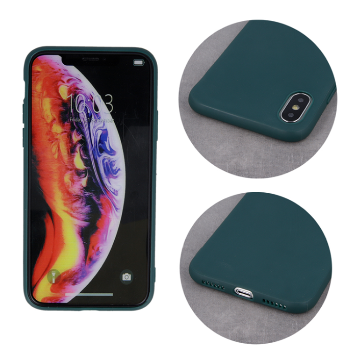 OEM - Galaxy S25 Plus Mobilskal Matt TPU - Skogsgrön