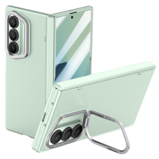 A-One Brand - Galaxy Z Fold 7 5G Mobilskal Hard PC Kickstand - Grön
