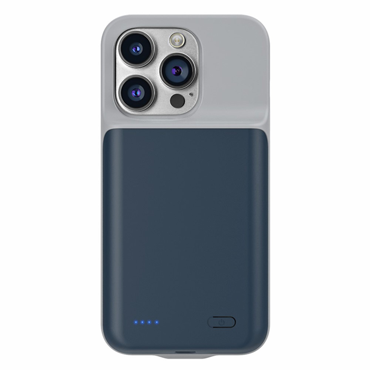 iPhone 13 Pro Max Batteriskal 6800mAh - Blå | 2353 | AlltMobil