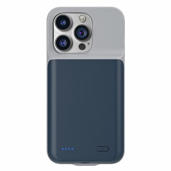 A-One Brand - iPhone 13 Pro Max Batteriskal 6800mAh - Blå