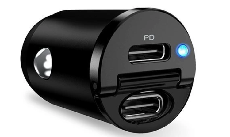 Puro Billaddare USB-C Till USB-C 30W Mini - Svart | 505295 | AlltMobil