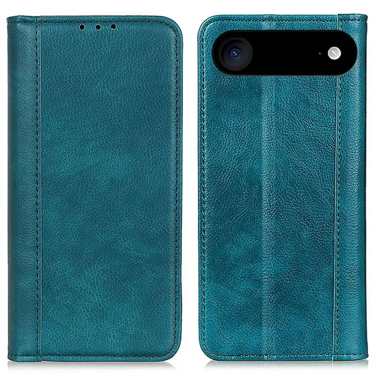 iPhone Air Plånboksfodral Äkta Läder Litchi - Grön | 2353 | AlltMobil