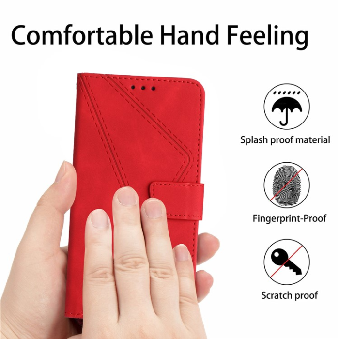 A-One Brand - Sony Xperia 1 VII Plånboksfodral Skin Touch Lines Imprinted 