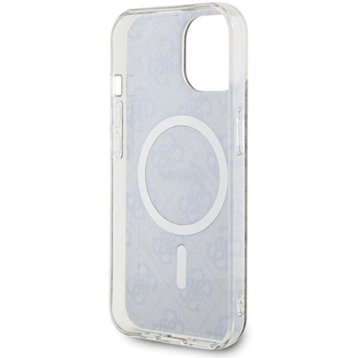 Guess - Guess iPhone 15/14/13 Mobilskal MagSafe IML 4G - Brun
