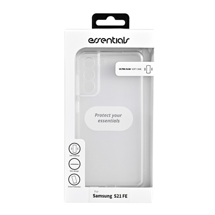 Essentials  - Essentials - TPU Skal Samsung S21 FE - Transparent
