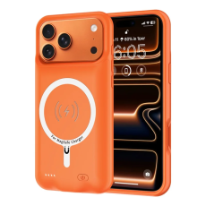A-One Brand - iPhone 17 Pro Batteriskal Magsafe 6000mAh A29S - Orange