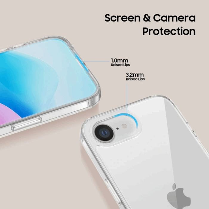 Tech-Protect - Tech-Protect Nothing Phone 3a Mobilskal Flexair Hybrid - Clear
