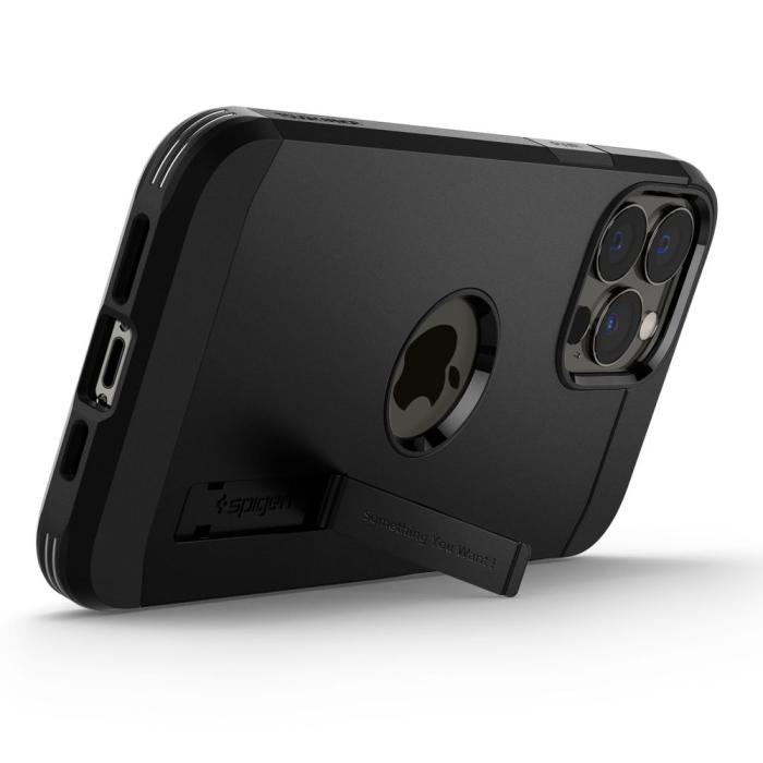 UTGATT1 - Spigen Tough Armor iPhone 13 Pro - Svart