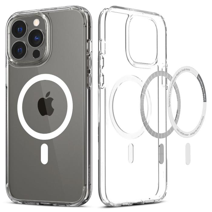 Spigen - Spigen Ultra Hybrid Magsafe Skal iPhone 13 Pro - Vit