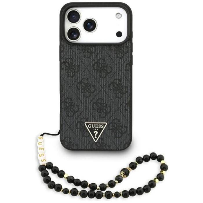Guess - Guess iPhone 17 Pro Max Mobilskal MagSafe 4G Strap Triangle Logo