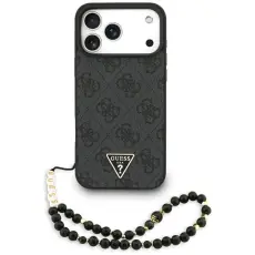 Guess - Guess iPhone 17 Pro Max Mobilskal MagSafe 4G Strap Triangle Logo