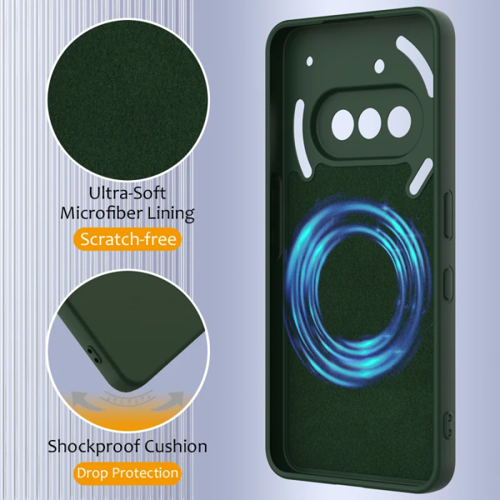 A-One Brand - Nothing Phone (3a) Mobilskal MagSafe Anti-Drop Silikon