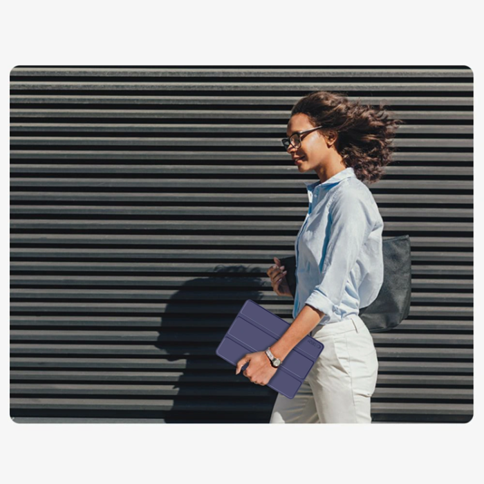 Tech-Protect - Tech-Protect Galaxy Tab A9 Plus Fodral Smart - Marinblå